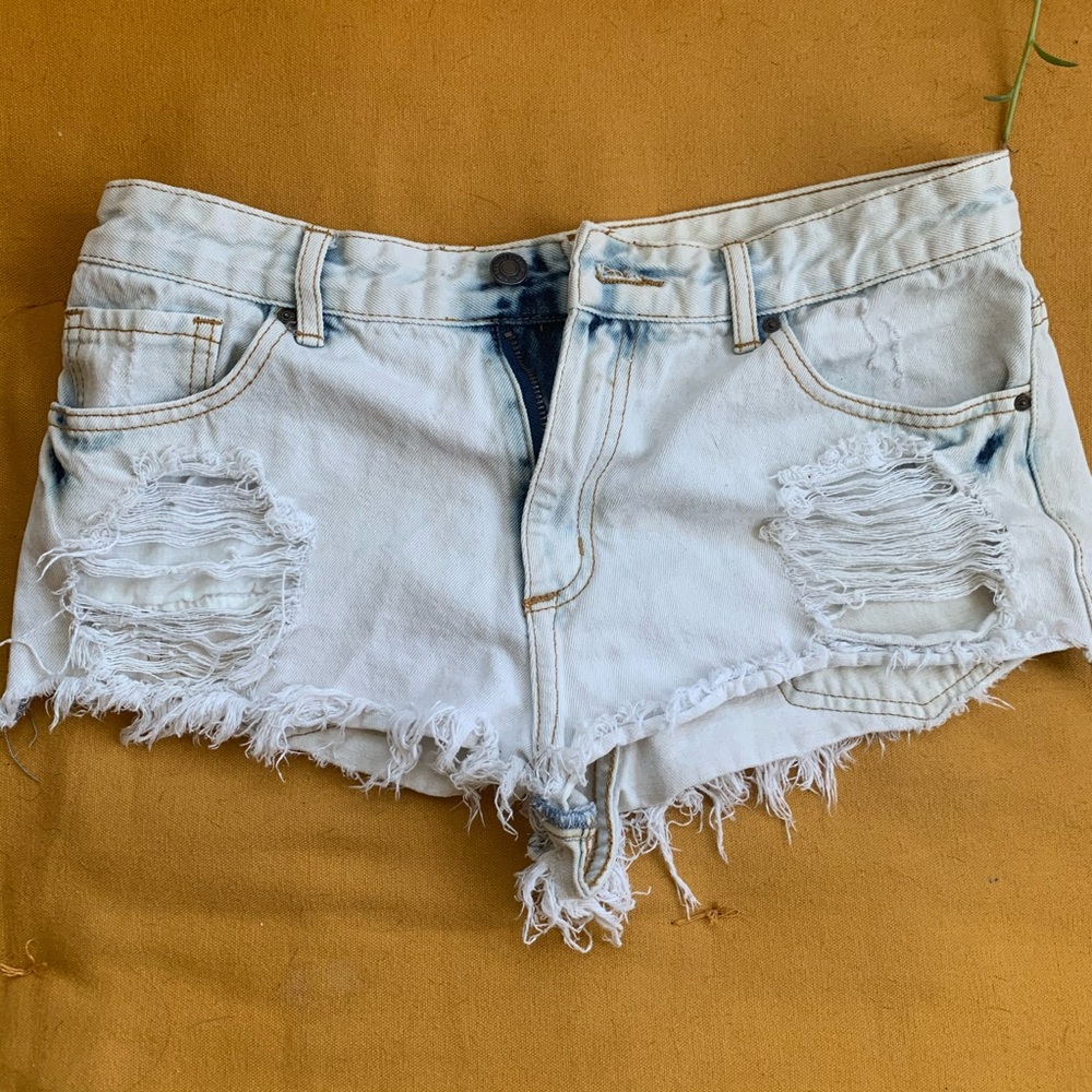 Jean shorts